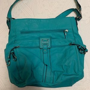Rosetti teal purse